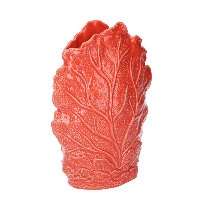 Vaso ceramica Mare corallo rosso Tomasucci decorativo moderno