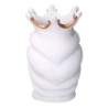 Portavaso Bianco H14.5cm Resina | Levante Shop