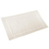 Tappetino bagno 100% cotone Vincent ivory antiscivolo 50x80