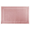 Tappetino bagno 100% cotone rosa Vincent antiscivolo 50x80