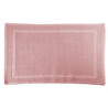 Tappetino bagno 100% cotone rosa Vincent antiscivolo 50x80