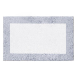 Tappetino bagno 100% cotone Otello perla antiscivolo 50x80