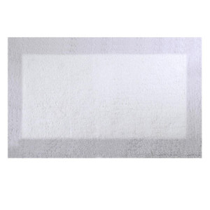 Zoom Tappetino bagno 100% cotone otello perla antiscivolo cm 50x80x2