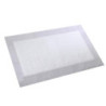 Tappetino bagno 100% cotone Otello perla antiscivolo 50x80