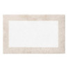 Tappetino bagno 100% cotone Otello beige antiscivolo 50x80