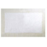Tappetino bagno 100% cotone Otello beige antiscivolo 50x80