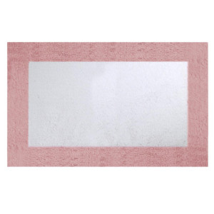 Zoom Tappetino bagno 100% cotone otello rosaantiscivolo cm 50x80x2