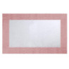 Tappetino bagno 100% cotone Otello rosa antiscivolo 50x80