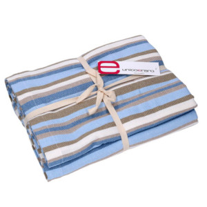 Zoom Tovaglia stripe avio tinto in filo cm 140x240
