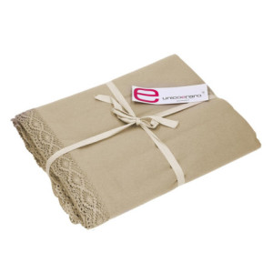 Zoom Tovaglia amelie beige rettangolare cm 140x240