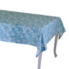 Tovaglia tessuto Wild Rose blu petrolio 140x240 cm elegante