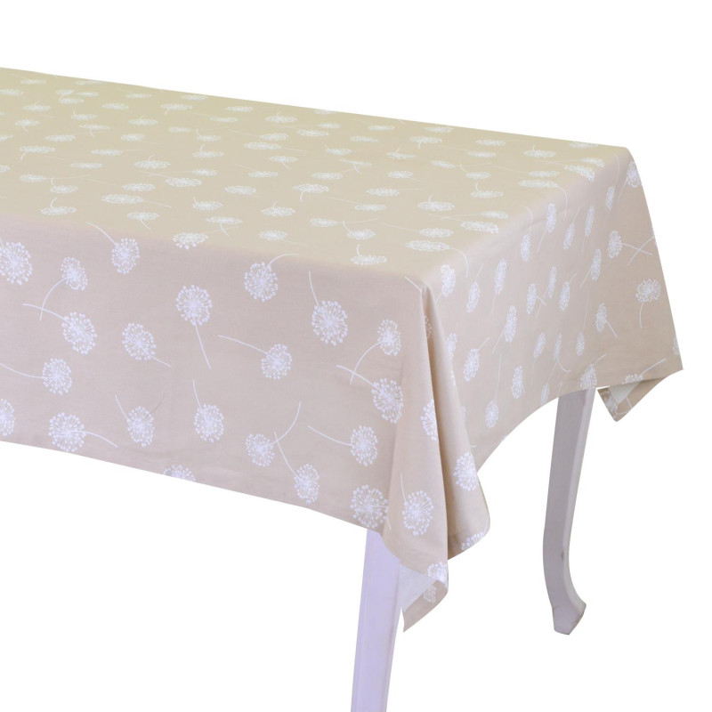 Tovaglia tessuto Life beige rettangolare cm 140x180 elegante tavola