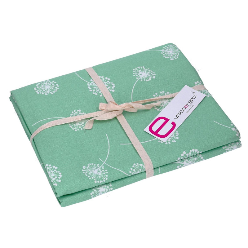Tovaglia tessuto Life verde acqua rettangolare cm 140x180 elegante