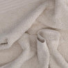 Asciugamano telo doccia Lisa beige 100x150 cm morbido e assorbente