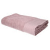 Asciugamano telo doccia Lisa cipria 100x150 cm morbido e assorbente