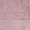 Asciugamano telo doccia Lisa cipria 100x150 cm morbido e assorbente