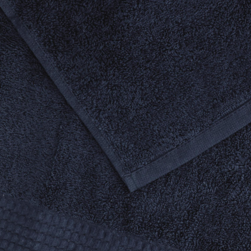 Asciugamano telo doccia Lisa blu 100x150 cm morbido e assorbente