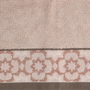 Zoom Asciugamano telo doccia Giada jaquard perla cm 100x150x2