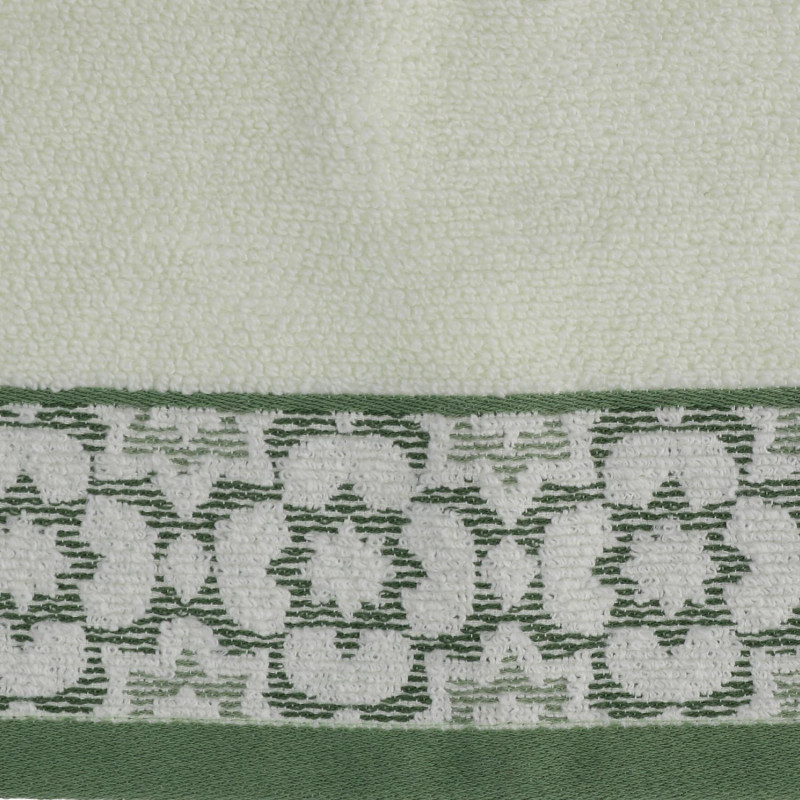 Asciugamano telo doccia Giada jacquard acqua 100x150 cm morbido