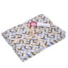 Tovaglia Optical beige rettangolare cm 140x180 elegante tavola