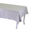 Tovaglia Optical beige rettangolare cm 140x240 elegante moderna