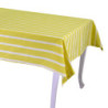 Tovaglia Pop Righe lime rettangolare cm 140x180 moderna vivace