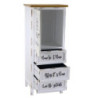 Mobile Breslavia 1 anta 3 cassetti 50x38x120 cm ingresso moderno