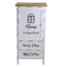 Mobile Breslavia 1 anta 2 cassetti 50x38x100 cm ingresso moderno