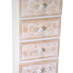 Zoom Mobiletto legno andorra 6 cassetti cm 29x23h95