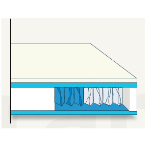 Zoom Materasso sfoderabile Marte