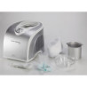 Gelatiera autorefrigerante 1L display LCD argento compatta
