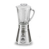 Frullatore tazza in vetro 800ml lame inox 300W Argento