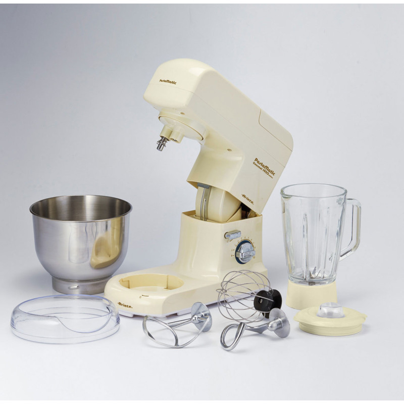 Impastatrice planetaria con frullatore 10 velocità beige moderna