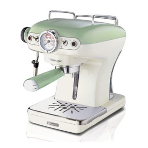 Macchina da caffè espresso verde 850W montalatte polvere/cialde
