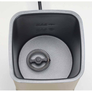 Zoom Montalatte a caldo e freddo - Per cappuccino, cioccolata, infusi liofilizzati - 500W - Beige