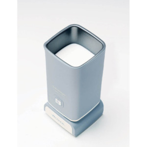 Zoom Montalatte a caldo e freddo - Per cappuccino, cioccolata, infusi liofilizzati - 500W - Celeste