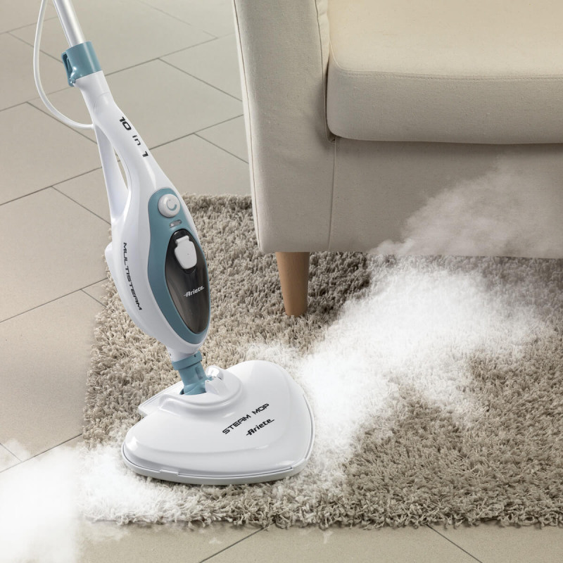 Scopa lavapavimenti a vapore 1500W kit accessori igienizzante