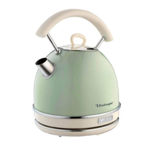 Bollitore elettrico 1,7L acciaio inox verde 2000W autospegnimento