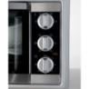 Forno elettrico ventilato 25L doppio vetro 1500W timer 60min