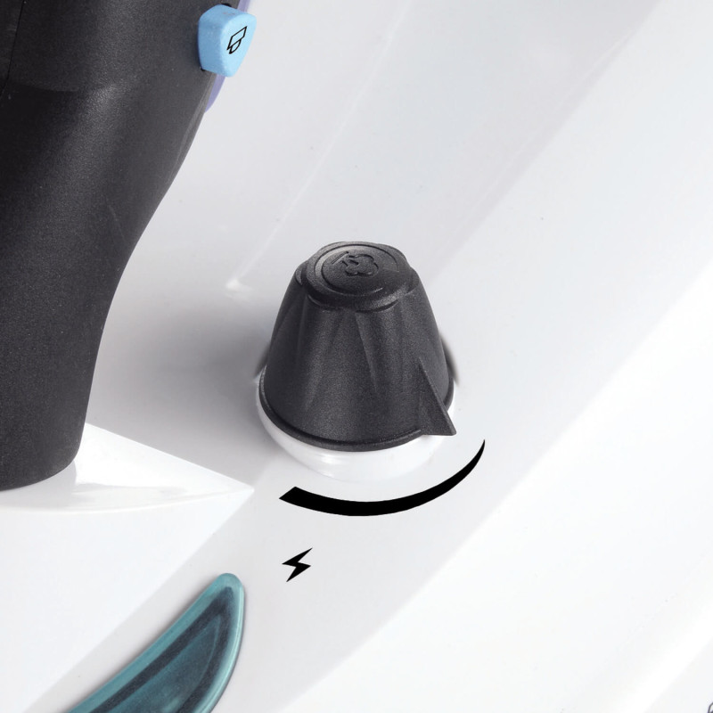 Pulitore a vapore mobile 5 bar 55 minuti cavo 6m autonomia