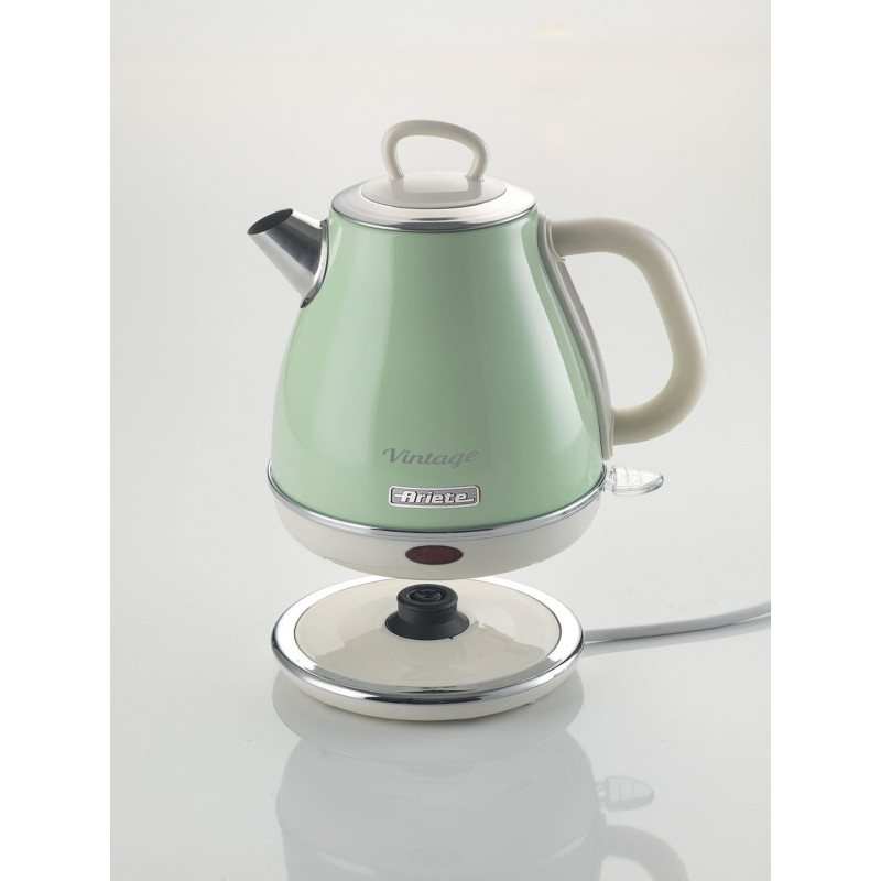 Bollitore vintage 1L autospegnimento acciaio inox 1600W verde
