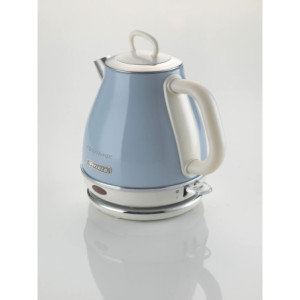 Zoom Bollitore Vintage 1L - Autospegnimento, Acciaio Inox, 1600W - Celeste
