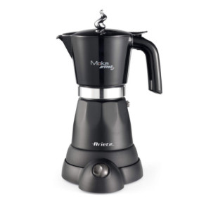 Moka Elettrica con Autospegnimento 4/6 Tazze 480W Nero