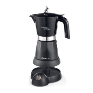 Zoom Moka Elettrica con Autospegnimento - 4/6 Tazze - 480 Watt - Nero