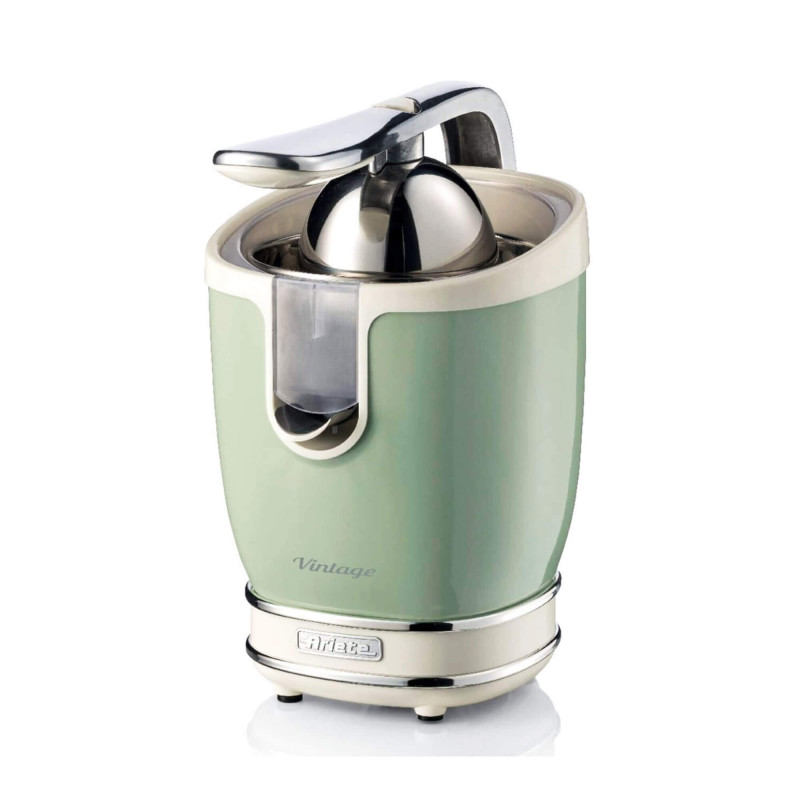 Spremiagrumi Elettrico con Leva 85W Design Vintage Verde