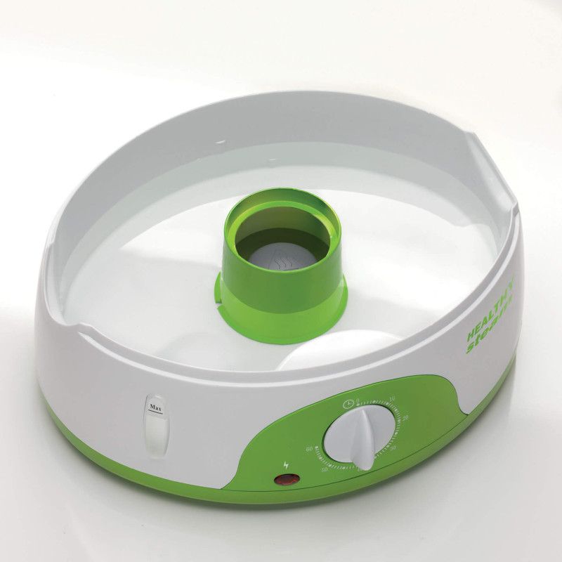 Vaporiera Elettrica 3 Cestelli 9L 800W Timer 60 Minuti