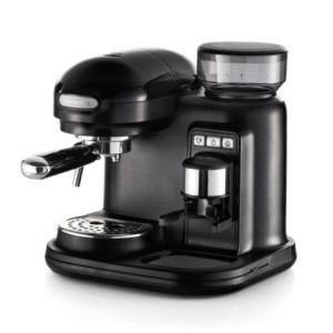 Macchina Caffè Espresso con Macinacaffè 1080W 800cc Nero
