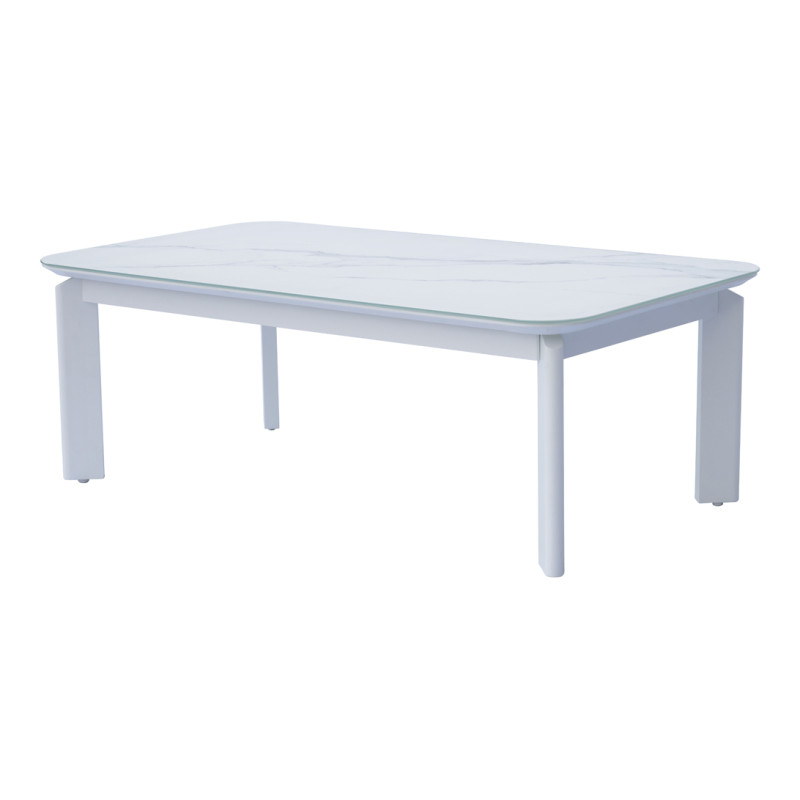Salotto Cannes Alluminio Bianco E Imbottiture Moia