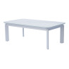 Salotto Cannes Alluminio Bianco E Imbottiture Moia