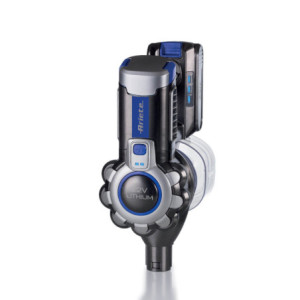 Zoom Scopa Elettrica Senza Fili - 3 Livelli di Filtrazione - Batteria Li-Ion 2200 mAh - Blu